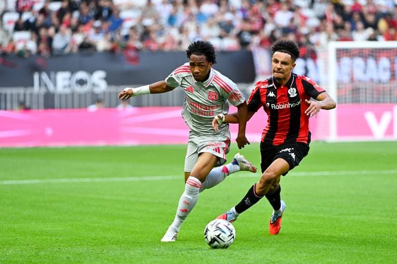 Football. Ligue 1 McDonald's. OGC Nice - Olympique Lyonnais. 18.10.2025