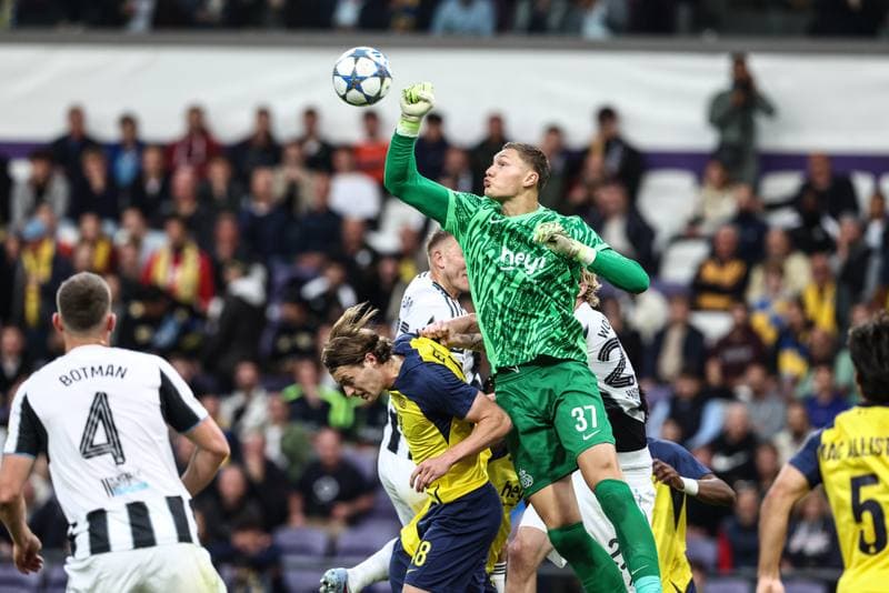 Football. UEFA Champions League. Royale Union Saint-Gilloise - Newcastle United. 01.10.2025