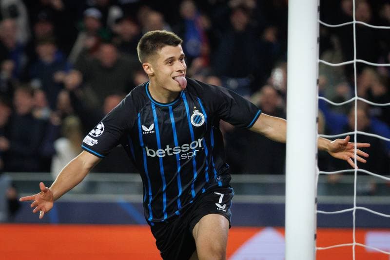 Football. UEFA Champions League. Club Brugge - Barcelona. 05.11.2025