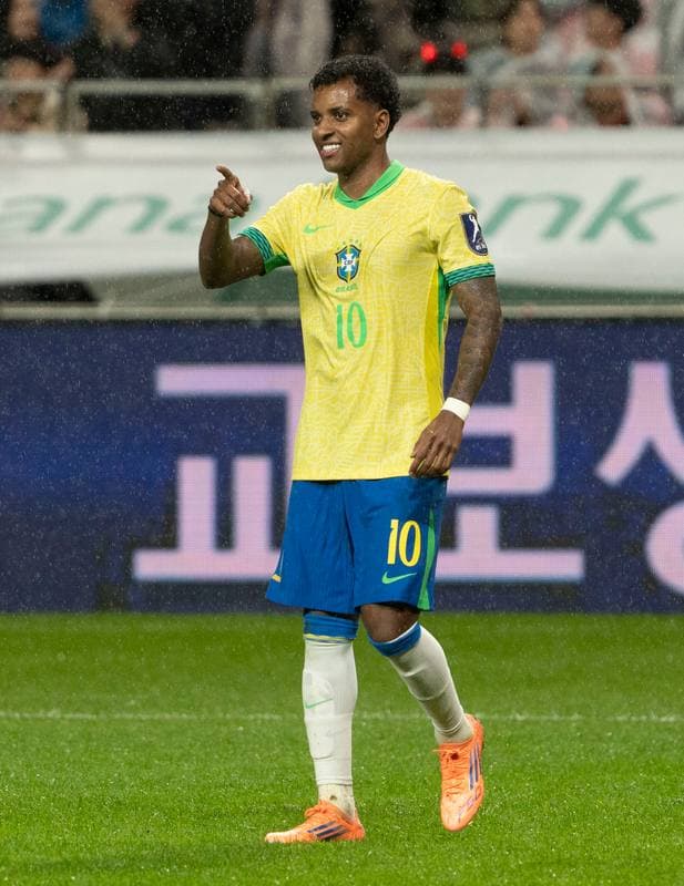 Football. Friendly Match. South Korea - Brazil. 10.10.2025