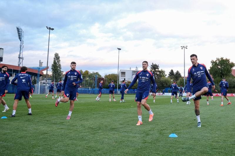 Football. Croatia. Training. 07.10.2025
