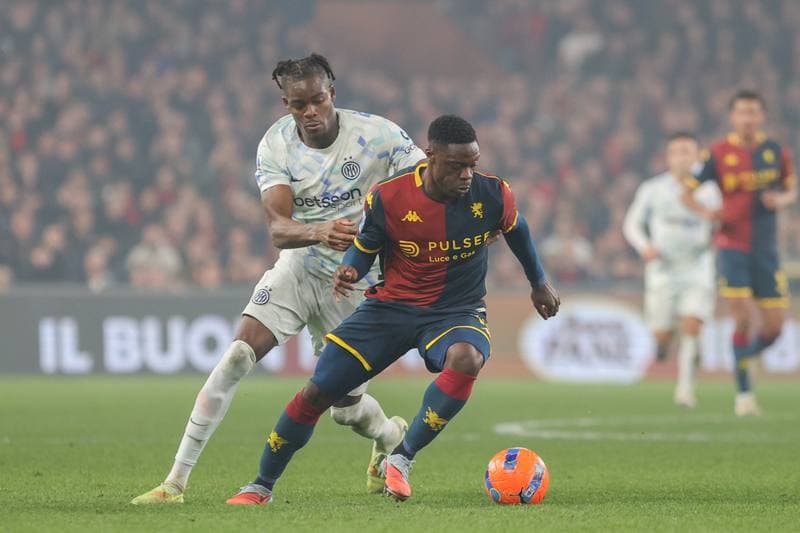 Football. Serie A. Genoa - Inter. 14.12.2025