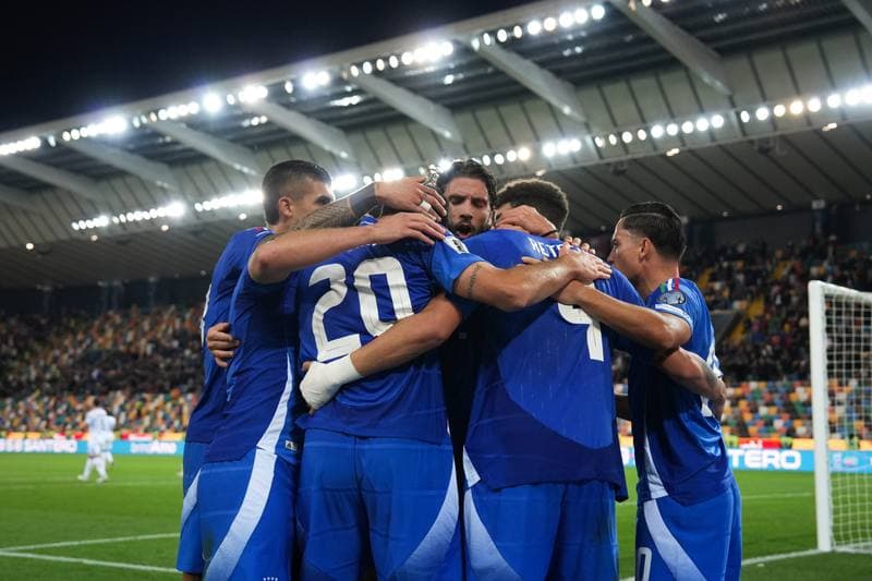 Football. 2026 FIFA World Cup Qualifiers. Italy - Israel. 14.10.2025