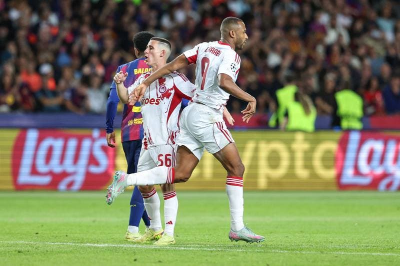 Football. UEFA Champions League. FC Barcelona - Olympiacos. 21.10.2025