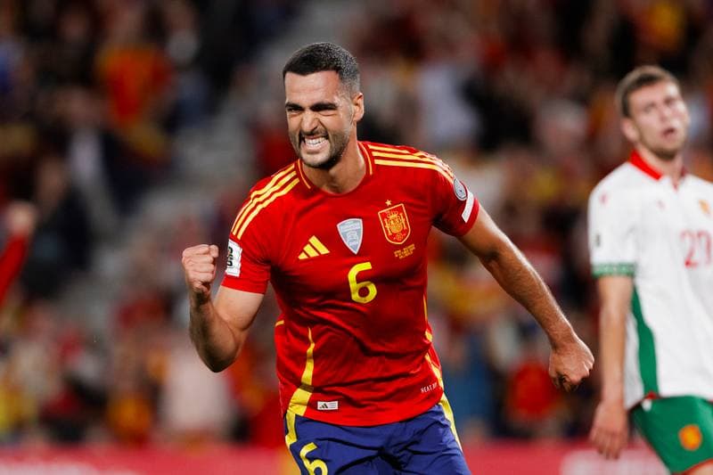 Football. FIFA World Cup Qualifiers. Spain - Bulgaria. 14.10.2025