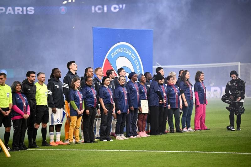 Football. Ligue 1. Paris Saint-Germain - RC Strasbourg Alsace. 17.10.2025