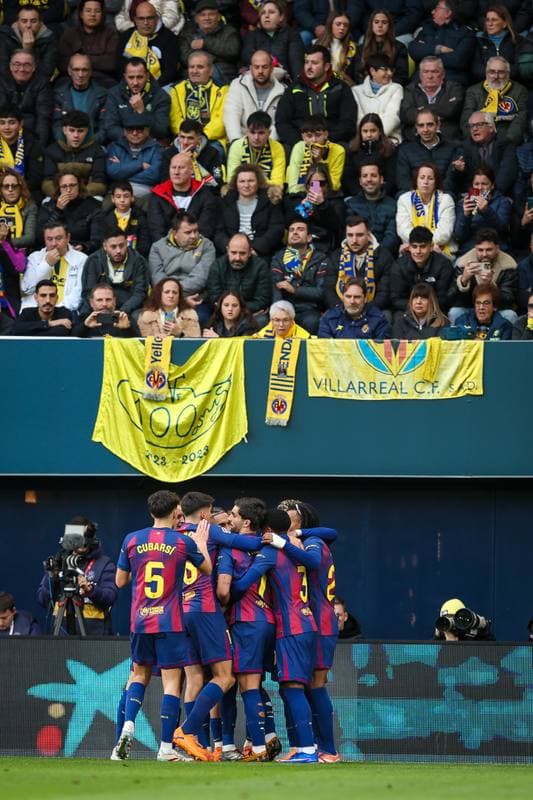Football. La Liga. Villarreal CF - FC Barcelona. 21.12.2025