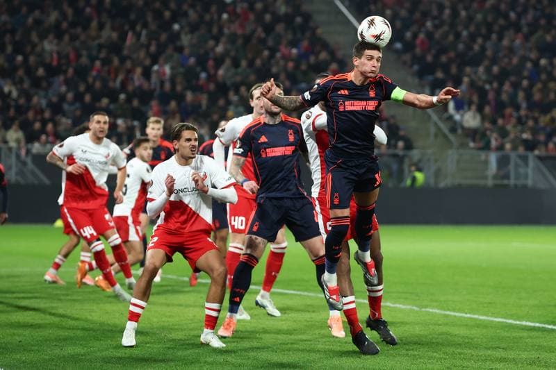 Football. UEFA Europa League. FC Utrecht - Nottingham Forest. 11.12.2025