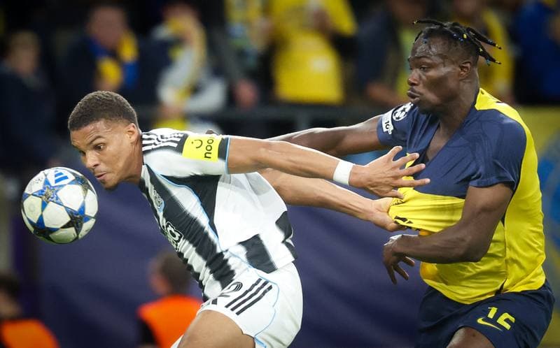 Football. UEFA Champions League. Royale Union Saint-Gilloise - Newcastle United. 01.10.2025
