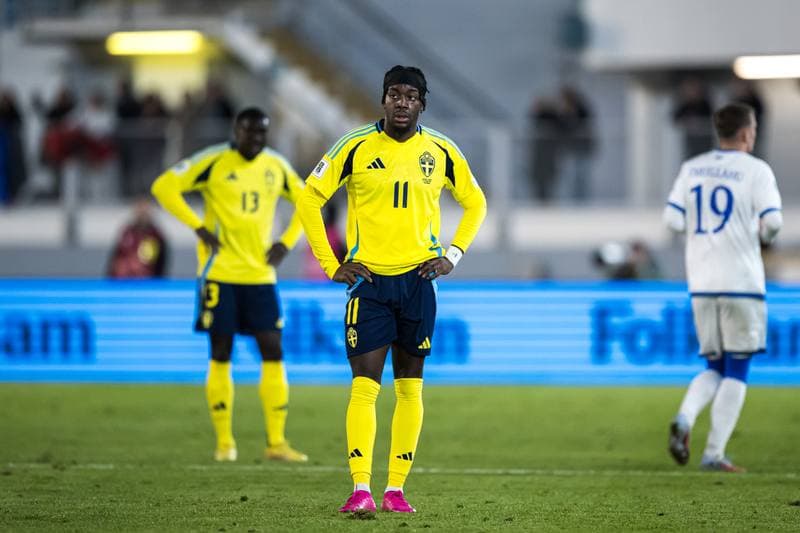 Football. FIFA World Cup Qualifier. Sweden - Kosovo. 13.10.2025