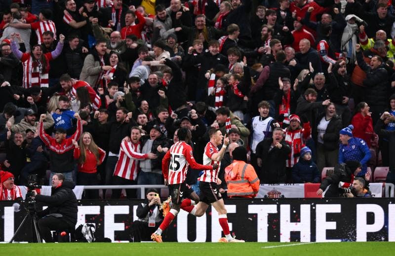 Football. Premier League. Sunderland - Newcastle United. 14.12.2025