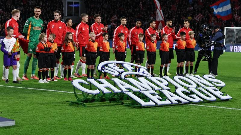 Football. UEFA Champions League. PSV Eindhoven - Napoli. 21.10.2025