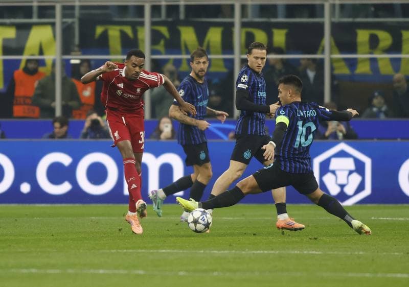 Football. UEFA Champions League. Inter - Liverpool. 09.12.2025