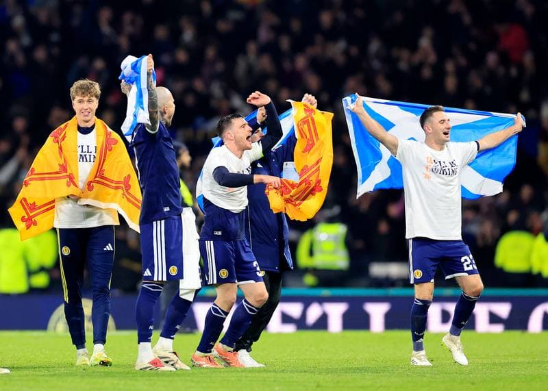 Football. 2026 FIFA World Cup Qualifiers. Scotland - Denmark. 18.11.2025