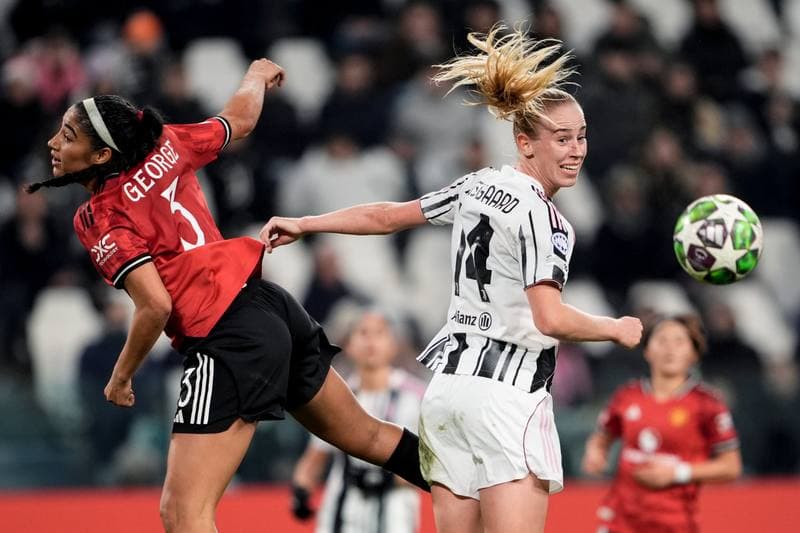 Football. UEFA Women's Champions League. Juventus Women - Manchester United Women Football Club. 17.12.2025