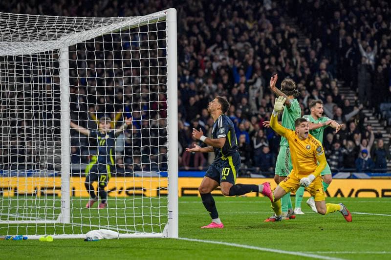 Football. 2026 FIFA World Cup Qualifiers. Scotland - Belarus. 12.10.2025