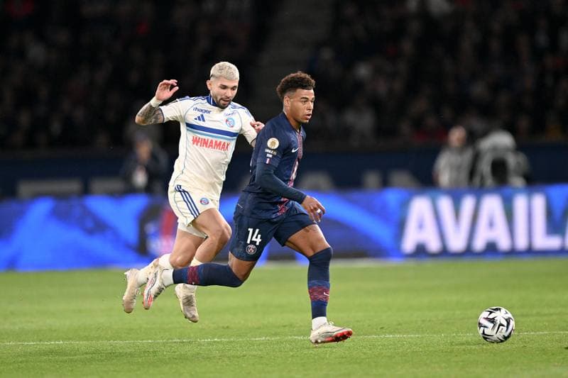 Football. Ligue 1. Paris Saint-Germain - RC Strasbourg Alsace. 17.10.2025