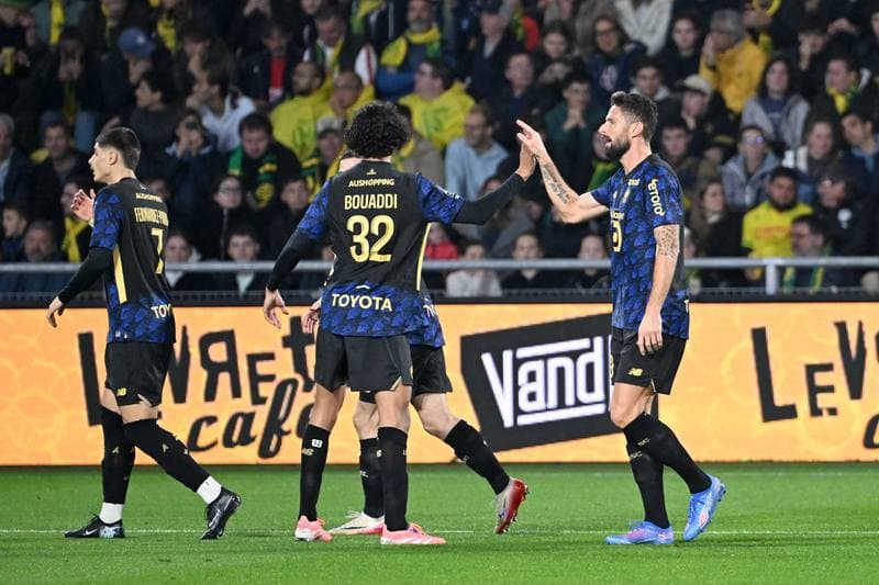 Football. Ligue 1. FC Nantes - Lille OSC. 19.10.2025