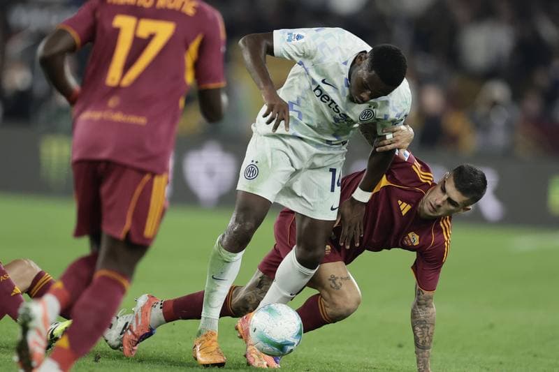Football. Serie A. AS Roma - FC Internazionale. 18.10.2025