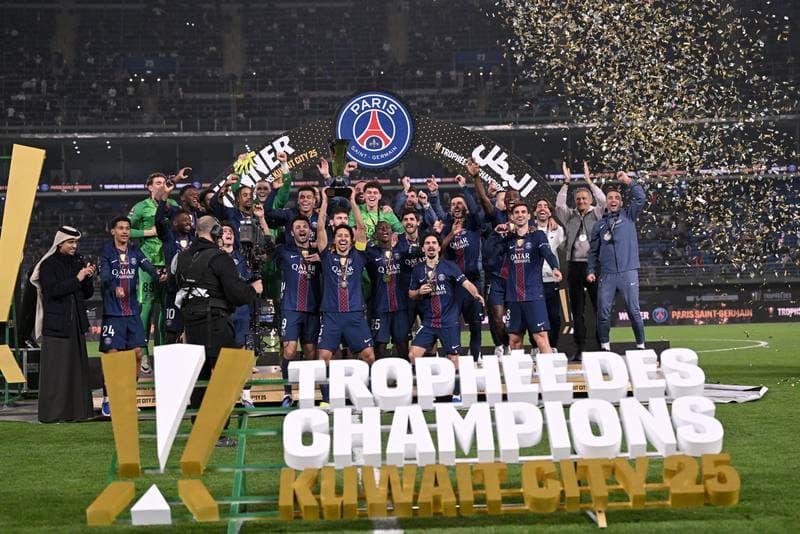 Football. Trophee des Champions. Paris Saint-Germain - Olympique de Marseille. 08.01.2026