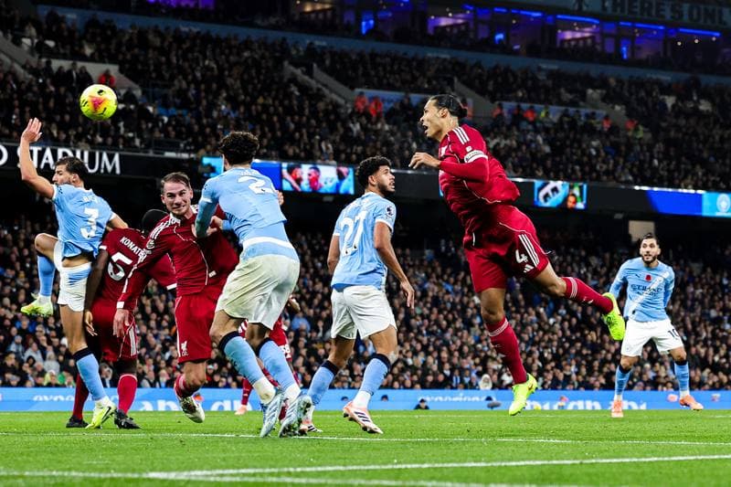 Football. Premier League. Manchester City - Liverpool. 09.11.2025
