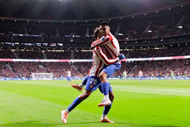 Football. La Liga. Atletico Madrid - Osasuna. 18.10.2025
