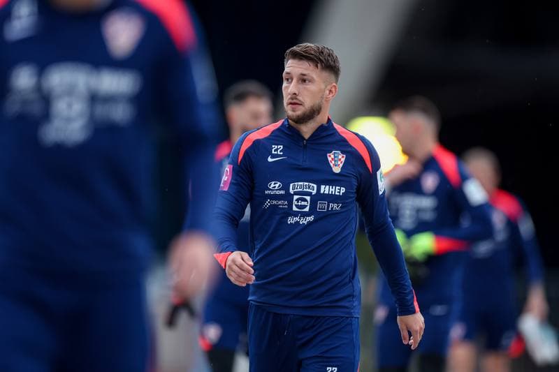 Football. Croatia. Training. 07.10.2025