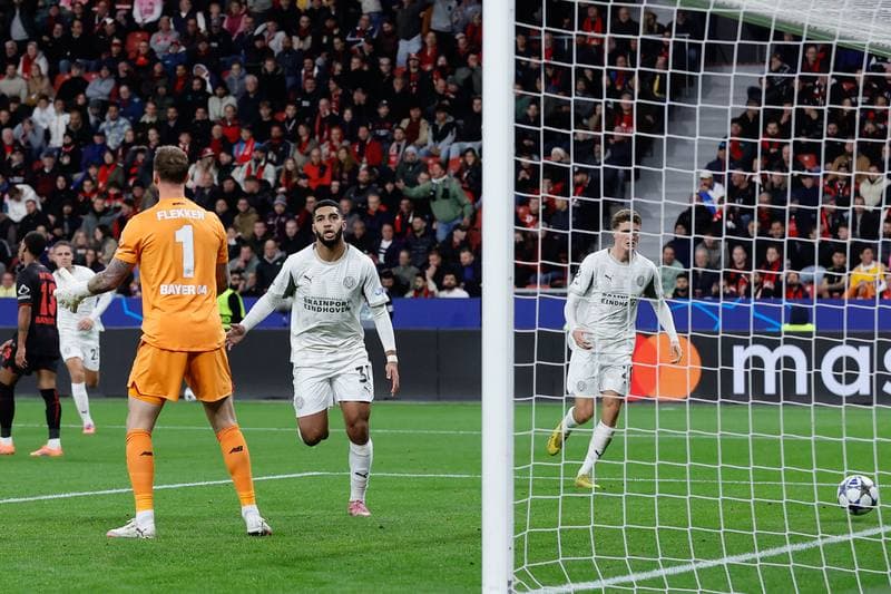 Football. UEFA Champions League. Bayer Leverkusen - PSV. 01.10.2025