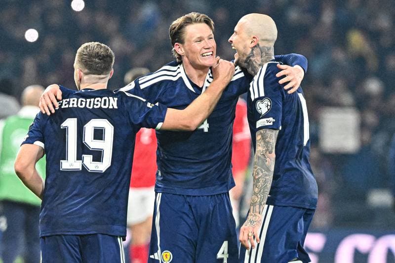 Football. 2026 FIFA World Cup Qualifiers. Scotland - Denmark. 18.11.2025