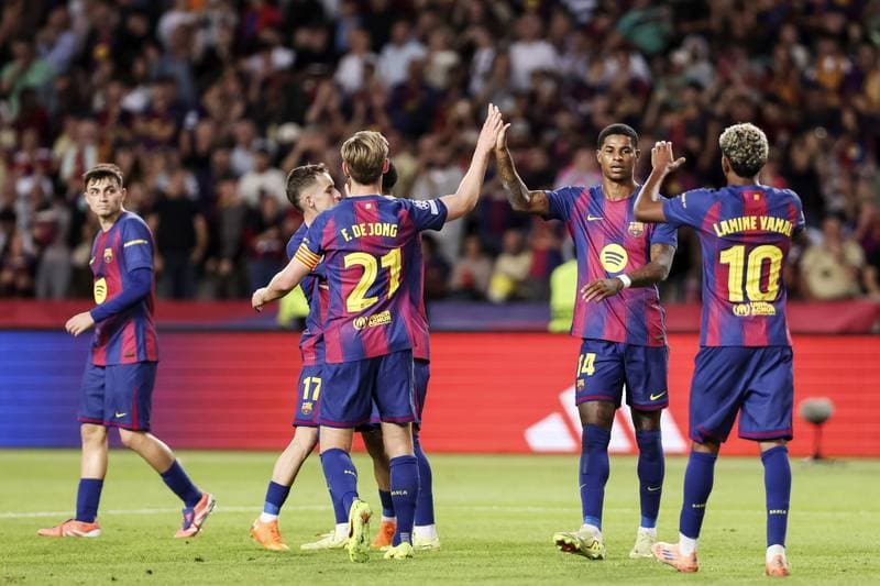 Football. UEFA Champions League. FC Barcelona - Olympiacos. 21.10.2025