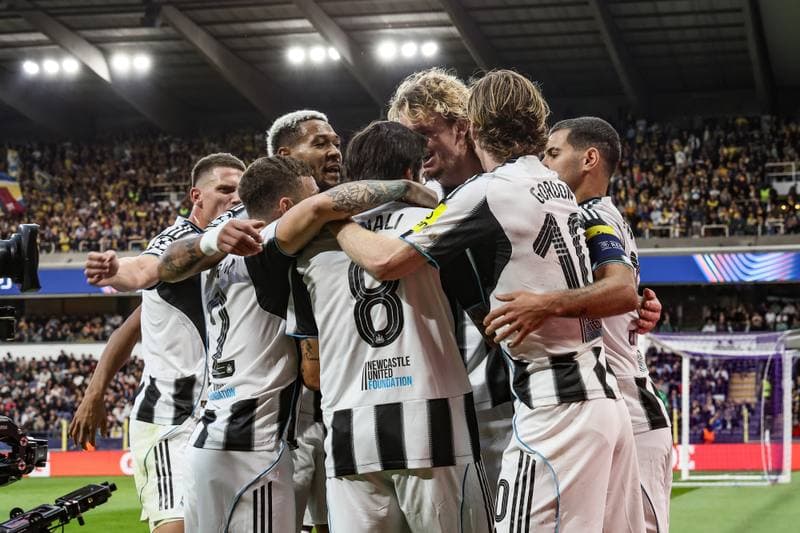 Football. UEFA Champions League. Royale Union Saint-Gilloise - Newcastle United. 01.10.2025