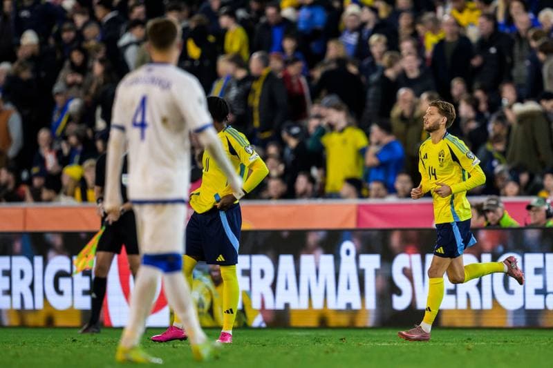 Football. FIFA World Cup Qualifier. Sweden - Kosovo. 13.10.2025