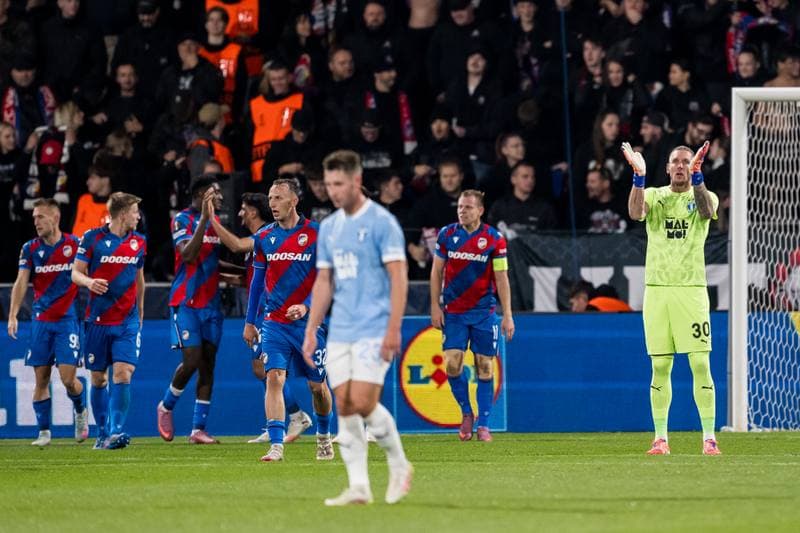 Football. UEFA Europa League. Viktoria Plzen - MalmA FF. 02.10.2025