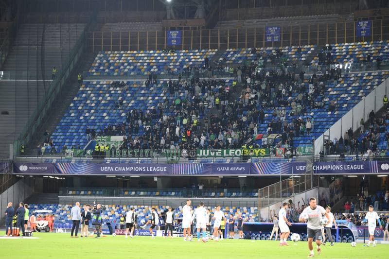 Football. UEFA Champions League. Napoli - Sporting CP. 01.10.2025