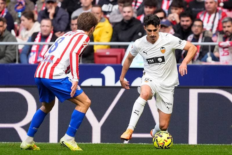 Football. La Liga. Atletico Madrid - Valencia CF. 13.12.2025