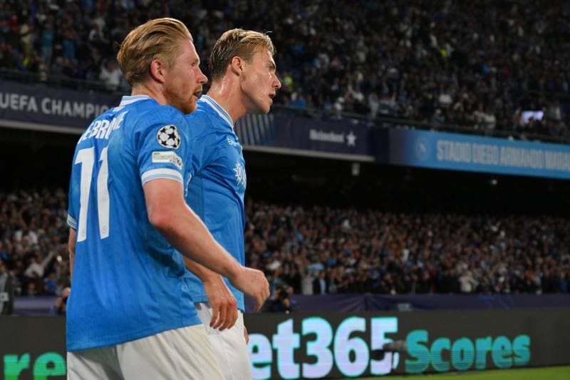Football. UEFA Champions League. Napoli - Sporting CP. 01.10.2025