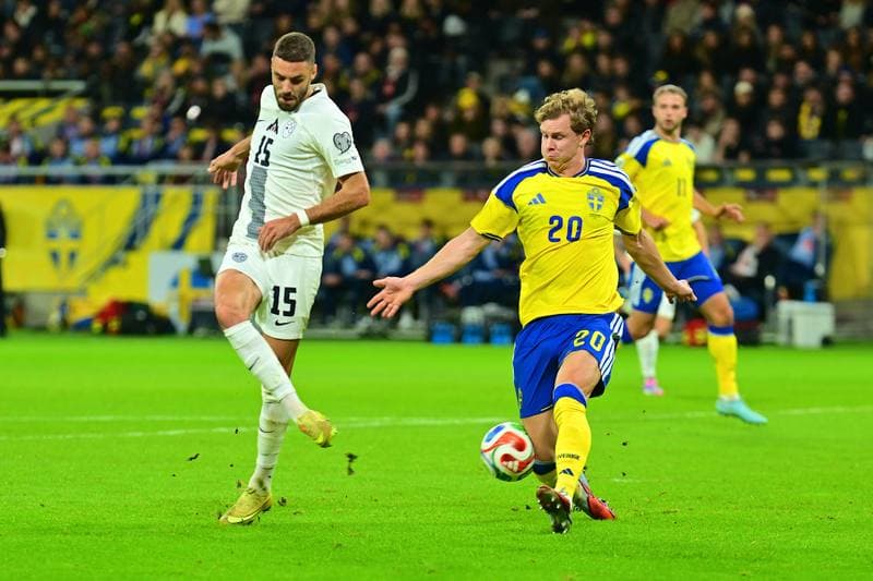 Football. FIFA World Cup Qualifiers. Sweden - Slovenia. 18.11.2025