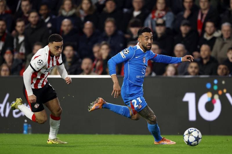Football. UEFA Champions League. PSV Eindhoven - Atletico Madrid. 09.12.2025