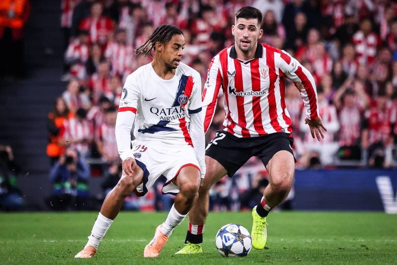 Football. UEFA Champions League. Athletic Club - Paris Saint-Germain. 10.12.2025