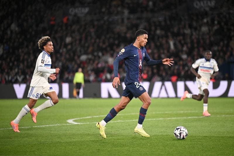 Football. Ligue 1. Paris Saint-Germain - RC Strasbourg Alsace. 17.10.2025