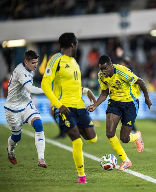 Football. FIFA World Cup Qualifier. Sweden - Kosovo. 13.10.2025