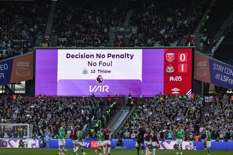 Football. Premier League. West Ham United - Newcastle United. 02.11.2025