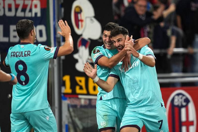 Football. UEFA Europa League. Bologna - Freiburg. 02.10.2025
