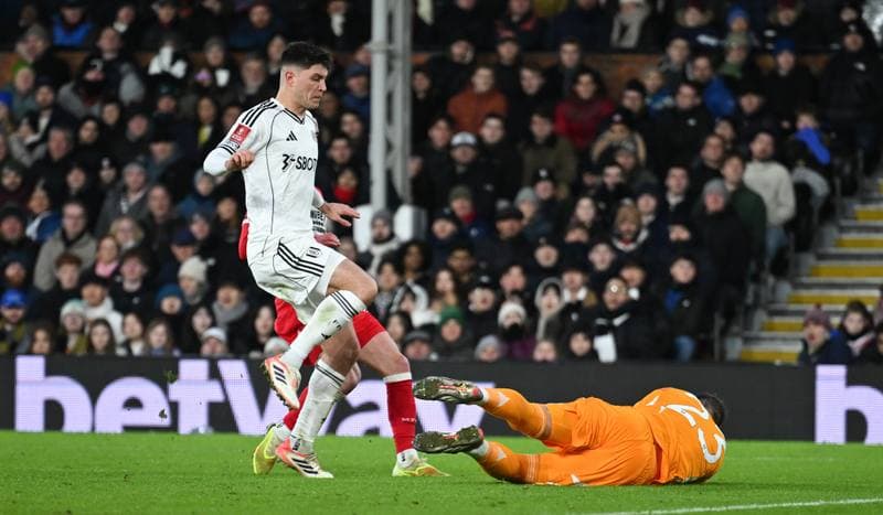 Football. Emirates FA Cup. Fulham - Middlesbrough. 10.01.2026