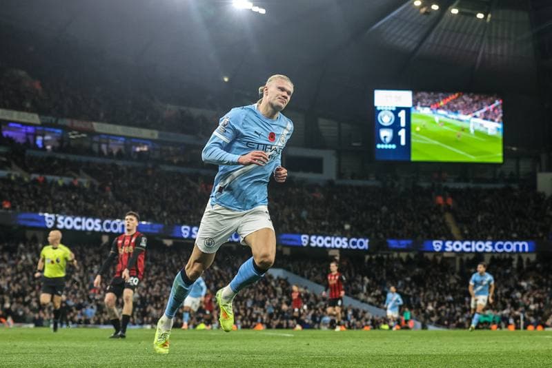 Football. Premier League. Manchester City - Bournemouth. 02.11.2025