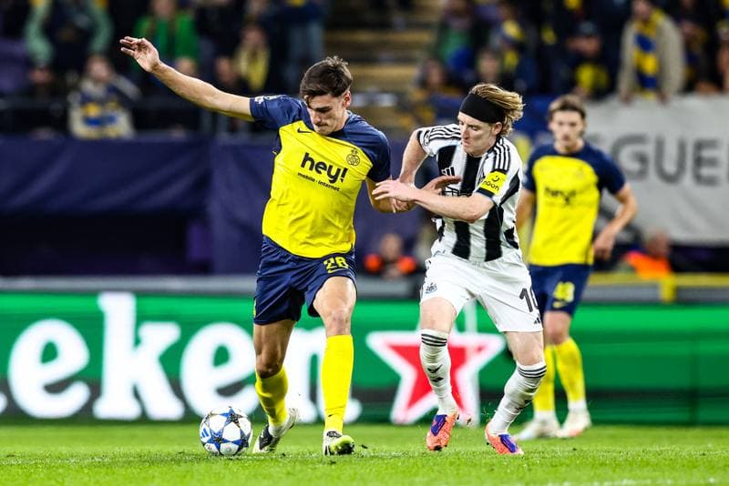 Football. UEFA Champions League. Royale Union Saint-Gilloise - Newcastle United. 01.10.2025