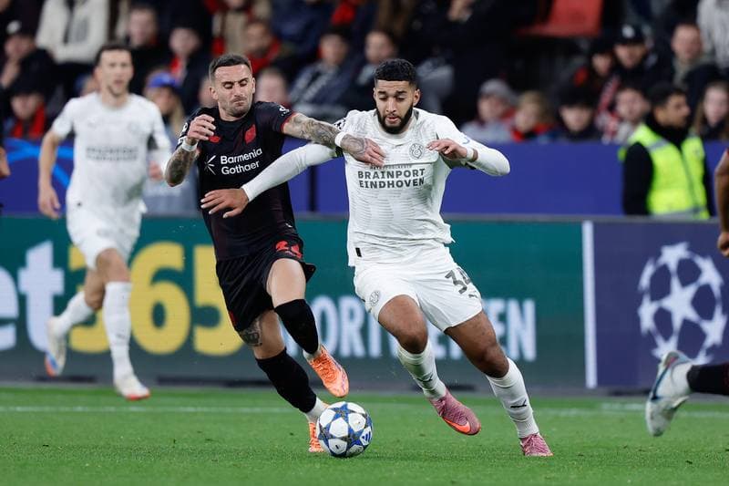 Football. UEFA Champions League. Bayer Leverkusen - PSV. 01.10.2025
