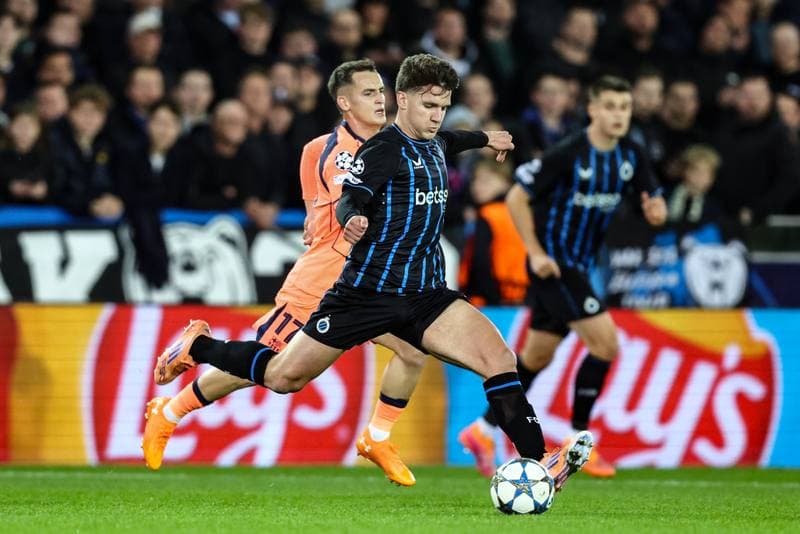 Football. UEFA Champions League. Club Brugge - Barcelona. 05.11.2025