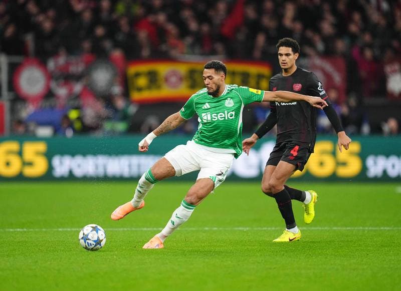 Football. UEFA Champions League. Bayer 04 Leverkusen - Newcastle United. 10.12.2025