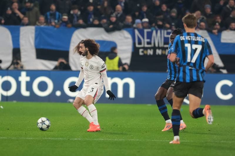 Football. UEFA Champions League. Atalanta BC - Chelsea FC. 06.12.2025